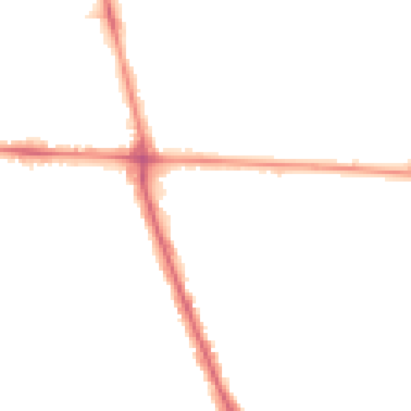 Night-time road noise heatmap for HU5 1ND