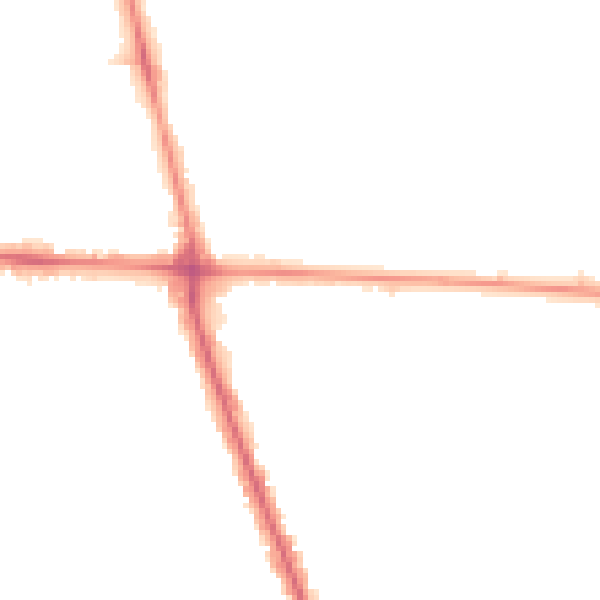Night-time road noise heatmap for HU5 1PZ