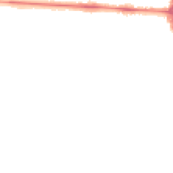 Night-time road noise heatmap for HU5 2EZ