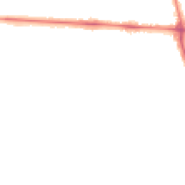 Night-time road noise heatmap for HU5 2JD