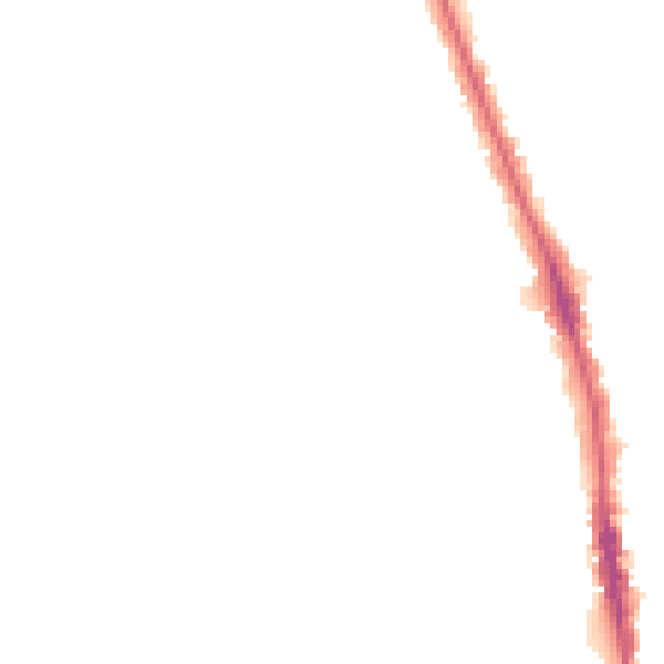 Night-time road noise heatmap for HU5 2QY