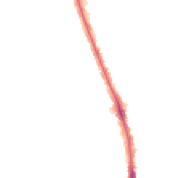 Night-time road noise heatmap for HU5 2RY