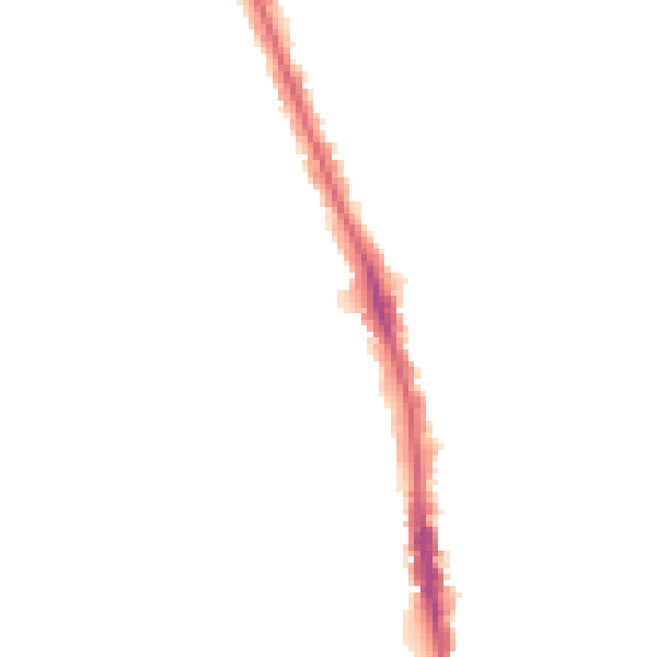 Night-time road noise heatmap for HU5 2TN