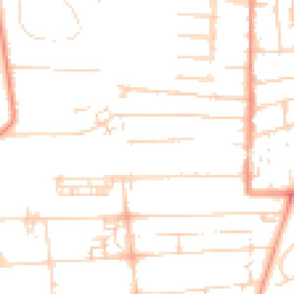 Daytime road noise heatmap for HU5 3BP