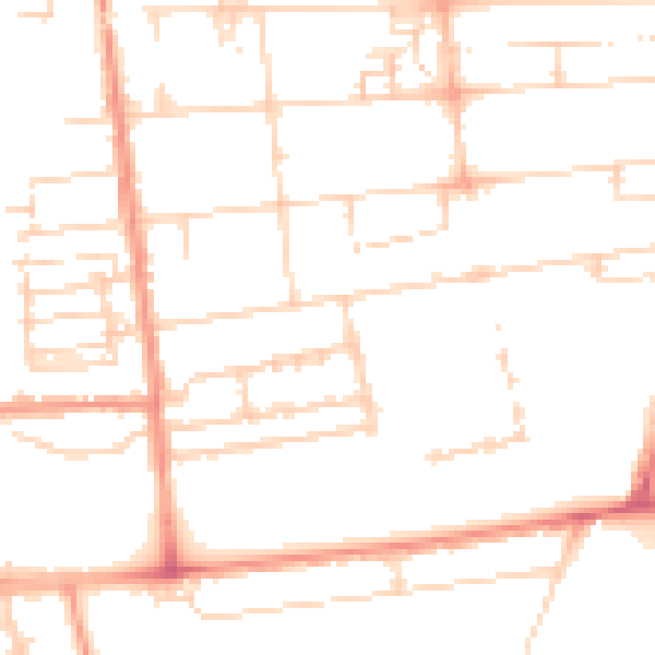 Daytime road noise heatmap for HU5 3PH