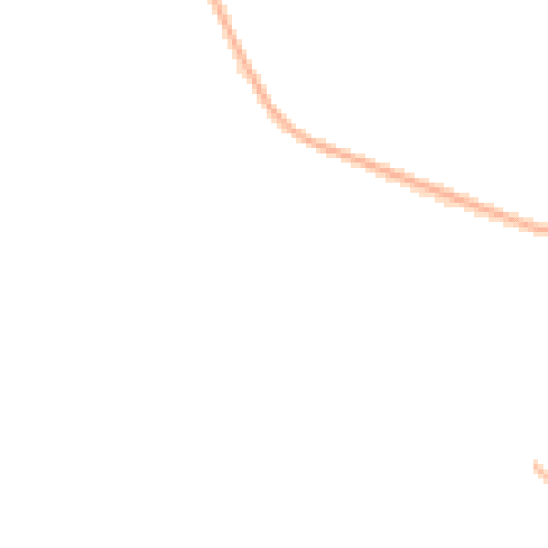 Night-time road noise heatmap for HU5 4SY