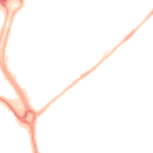 Night-time road noise heatmap for HU7 0DE