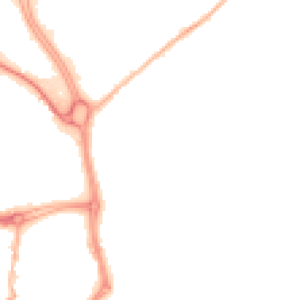 Night-time road noise heatmap for HU7 0DY