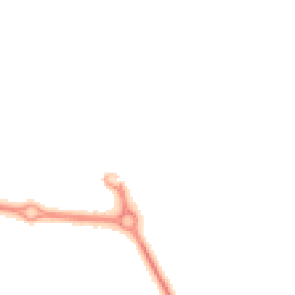 Night-time road noise heatmap for HU7 3DA