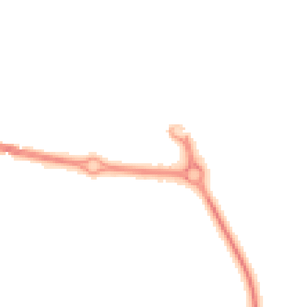 Night-time road noise heatmap for HU7 3DD