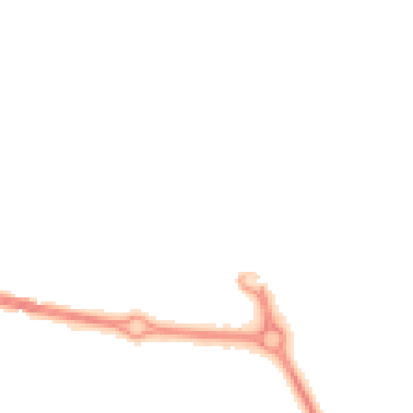 Night-time road noise heatmap for HU7 3JS