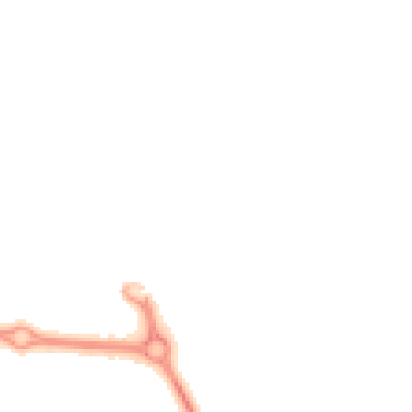 Night-time road noise heatmap for HU7 3NG
