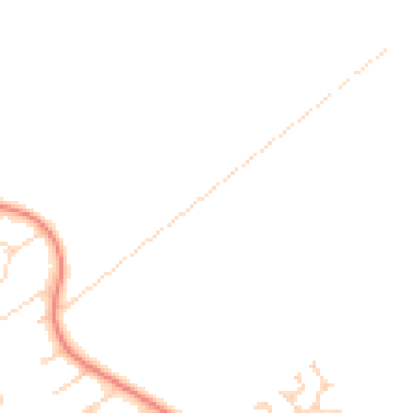 Daytime road noise heatmap for HU7 4YP