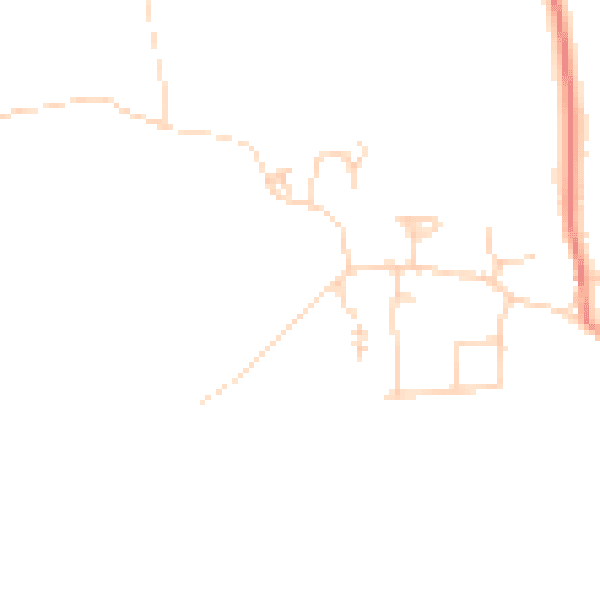 Daytime road noise heatmap for HU7 5XT