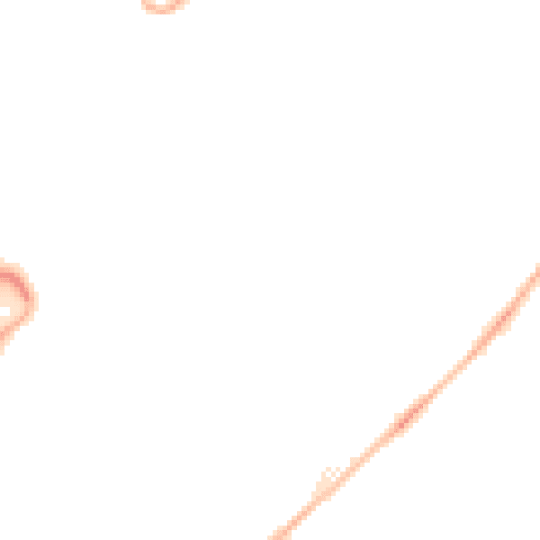 Night-time road noise heatmap for HU7 6AN