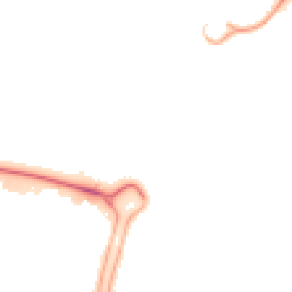 Night-time road noise heatmap for HU7 6EG