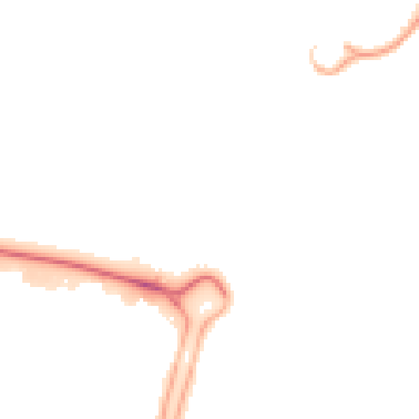Night-time road noise heatmap for HU7 6EJ