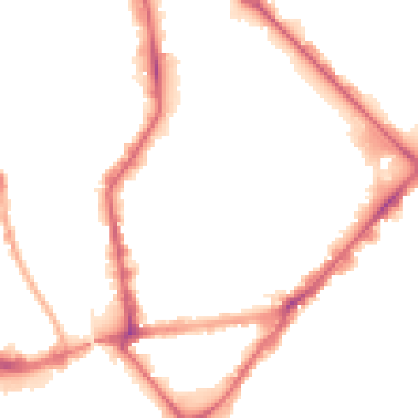 Night-time road noise heatmap for HU8 7HN