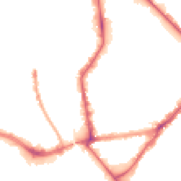 Night-time road noise heatmap for HU8 7HQ