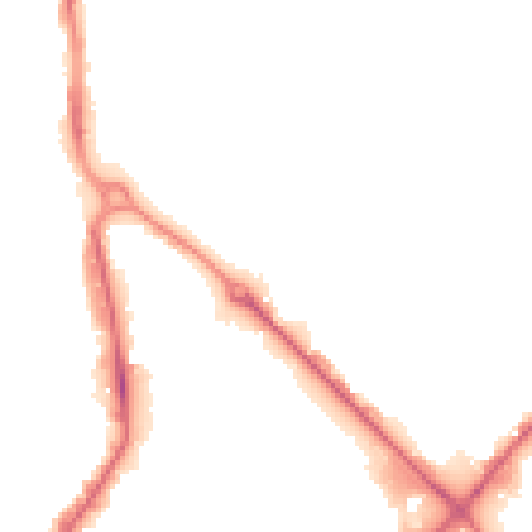 Night-time road noise heatmap for HU8 7RR