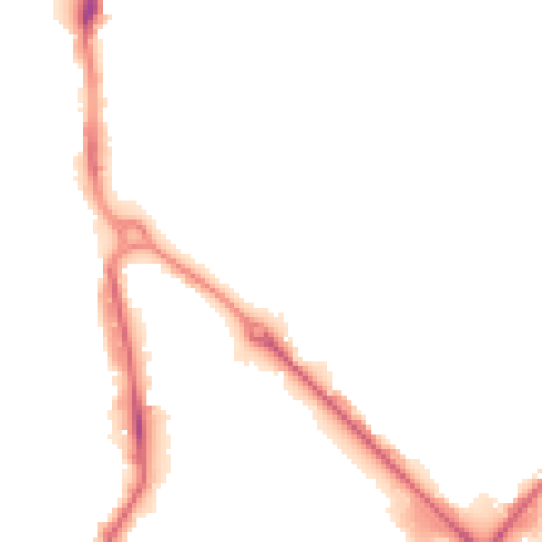 Night-time road noise heatmap for HU8 7RX