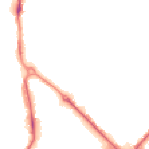 Night-time road noise heatmap for HU8 7RZ
