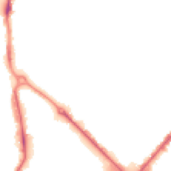 Night-time road noise heatmap for HU8 7SB