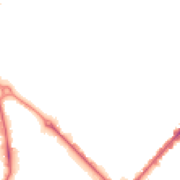 Night-time road noise heatmap for HU8 7TF