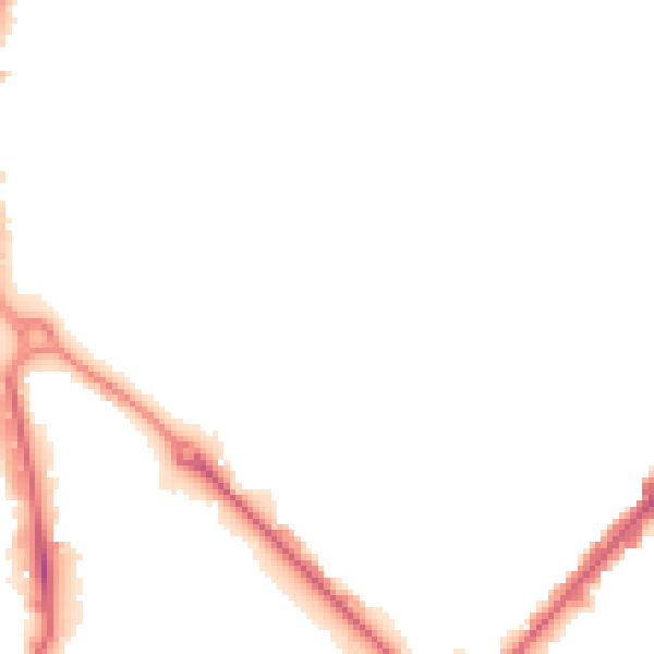 Night-time road noise heatmap for HU8 7TG