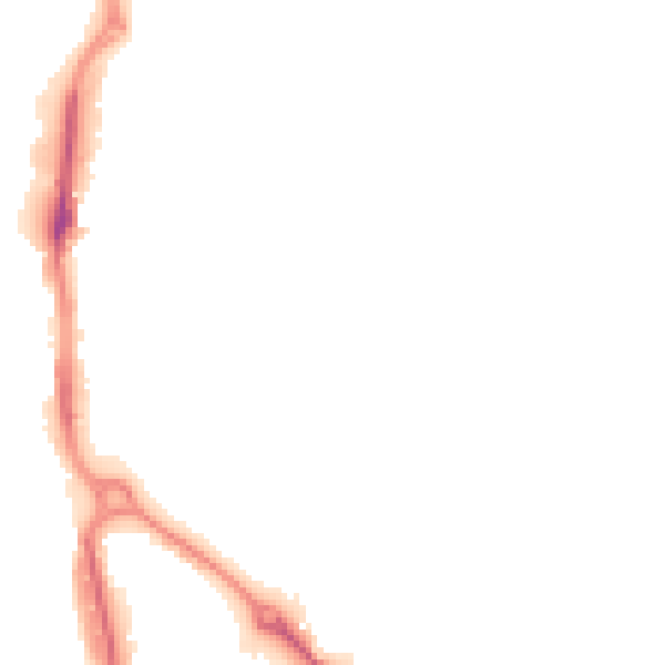 Night-time road noise heatmap for HU8 7TQ