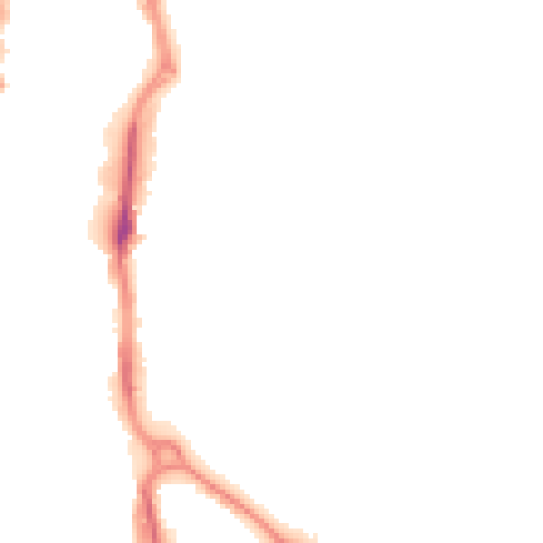 Night-time road noise heatmap for HU8 8HQ
