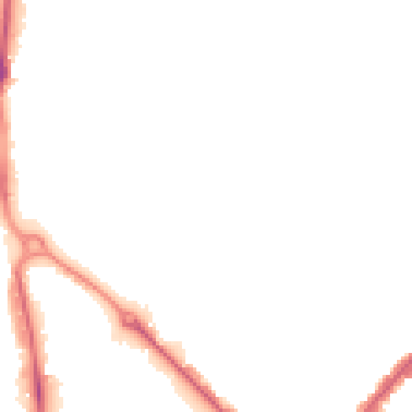 Night-time road noise heatmap for HU8 8UA