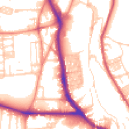 Daytime road noise heatmap for HX3 0AH