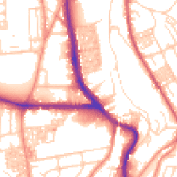 Daytime road noise heatmap for HX3 0AT