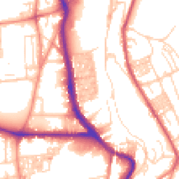 Daytime road noise heatmap for HX3 0AW