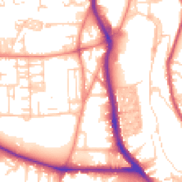 Daytime road noise heatmap for HX3 0BY