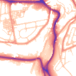 Daytime road noise heatmap for HX3 0SQ