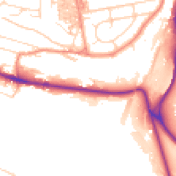 Daytime road noise heatmap for HX3 0TN