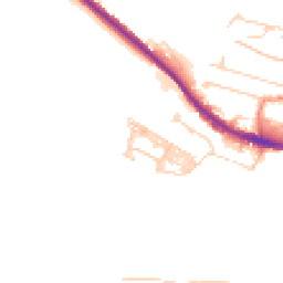 Daytime road noise heatmap for HX3 0UY