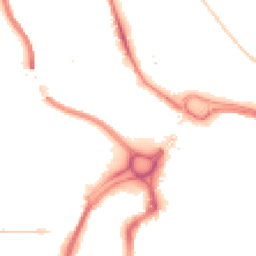 Night-time road noise heatmap for HX3 5AH