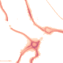 Night-time road noise heatmap for HX3 5AQ