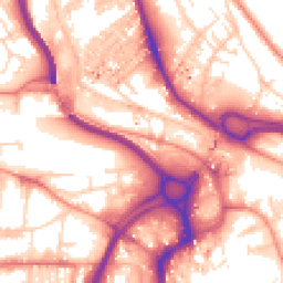 Daytime road noise heatmap for HX3 5AS