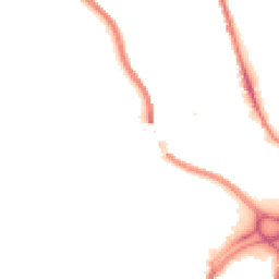 Night-time road noise heatmap for HX3 5AT