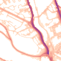 Daytime road noise heatmap for HX3 5DQ