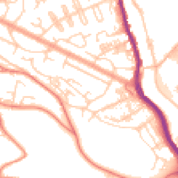 Daytime road noise heatmap for HX3 5HP