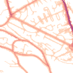 Daytime road noise heatmap for HX3 5NH