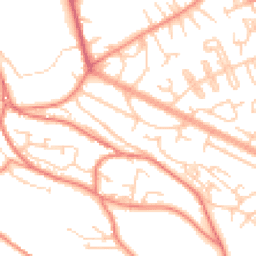 Daytime road noise heatmap for HX3 5NJ