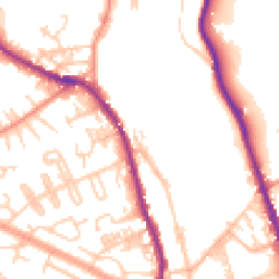 Daytime road noise heatmap for HX3 5QP