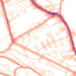 Daytime road noise heatmap for HX3 5SG
