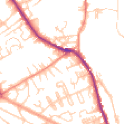 Daytime road noise heatmap for HX3 5SQ